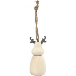 Renne, H: 7cm, d 3cm, 1 pièce [HOB-58059]