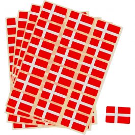 Vlag, afm 15x22 mm, 72 stuk/ 1 doos [HOB-59124]