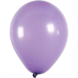 Ballonnen, rond, d 23 cm, paars, 10 stuk/ 1 doos [HOB-59166]