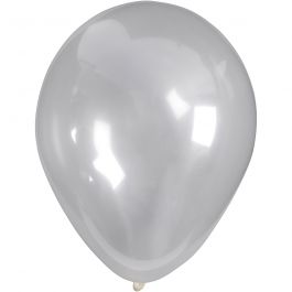 Ballons, ronds, d 23 cm, transparent, 10 pièces/ 1 Pq. [HOB-59182]