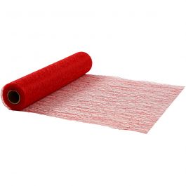 Tafellopers, B: 30 cm, rood, 10 m/ 1 rol [HOB-593003]