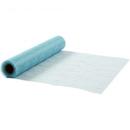 Tafellopers, B: 30 cm, turquoise, 10 m/ 1 rol [HOB-593011]