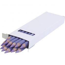 Crayons de Couleur Jumbo edu, ép. 10 mm, mine 6,25 mm, mauve clair, 12 pièces/ 1 Pq. [HOB-408045]