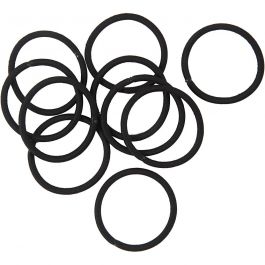 Haarelastiek, d 45 mm, zwart, 10 stuk/ 1 doos [HOB-600985]