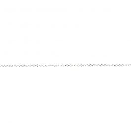 Jasseron, B: 2 mm, verzilverd, 20 m/ 1 stuk [HOB-60230]