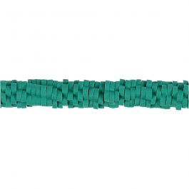 Klei Kralen, d 5-6 mm, gatgrootte 2 mm, turquoise, 145 stuk/ 1 doos [HOB-61003]