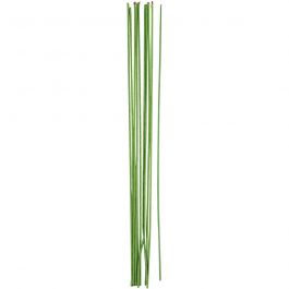 Bloemsteeldraad, L: 30 cm, d 2 mm, groen, 20 stuk/ 1 doos [HOB-610351]