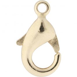 Fermoirs mousquetons, L : 10,1 mm, doré, 100 pièces/ 1 Pq. [HOB-61051]