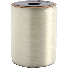 Cordon élastique, rond, ép. 0,8 mm, 1000 m/ 1 rouleau [HOB-61543]