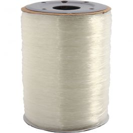 Cordon élastique, Rond, ép. 1 mm, 500 m/ 1 rouleau [HOB-61549]