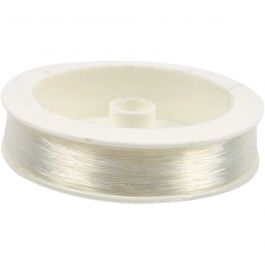 Fil nylon, ép. 0,4 mm, Résistance à la traction: 23 kg, 100m/ 1 rouleau [HOB-61566]