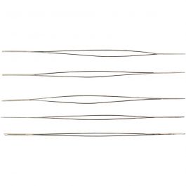 Kralennaald, L: 6 cm, dikte 0,3 mm, 5 stuk/ 1 doos [HOB-61620]