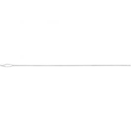 Aiguilles pour Perles, L : 12 cm, ép. 0,3 mm, 5 pièces/ 1 Pq. [HOB-61624]