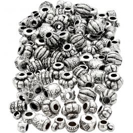 Kralen mix, afm 7-11 mm, gatgrootte 3 mm, 200 gr/ 1 doos [HOB-61722]