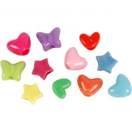 Perles Plastique Novelty, 125 ml/ 1 Pq. [HOB-617740]