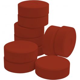 Gouache - Assortiment, crimson red, H: 19 mm, d 57 mm, 10 pièce/ 1 Pq. [HOB-627236]