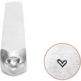Embossing stempel, hart, L: 65 mm, afm 3 mm, 1 stuk [HOB-67567]
