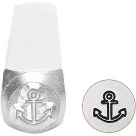 Embossing stempel, anker, L: 65 mm, afm 6 mm, 1 stuk [HOB-67573]