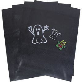 Feuilles de plastique thermorétractable, A4, noir, 10 flles/ 1 Pq. [HOB-696110]