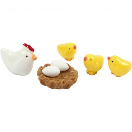 Miniatuur figuren, H: 10-20 mm, 1 set [HOB-69999]