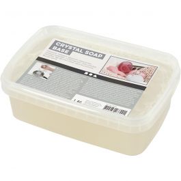 Base de savon, transparent, 1 kg/ 1 Pq. [HOB-70037]
