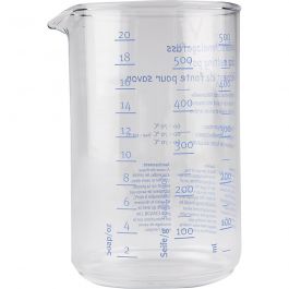 Zeep smeltpan van glas, 500 ml, 1 stuk [HOB-70910]