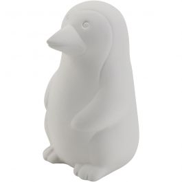 Tirelires en forme d'animaux, Pingouin, dim. 11x6x5,5cm, 6 pièces/ 1 Pq. [HOB-744449]