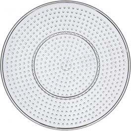 Onderplaat, grote cirkel, d 15 cm, medium, helder, 1 stuk [HOB-753020]