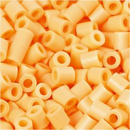 Photo Pearls, dim. 5x5 mm, diamètre intérieur 2,5 mm, medium, orange clair (26), 1100 pièces/ 1 Pq. [HOB-755260]