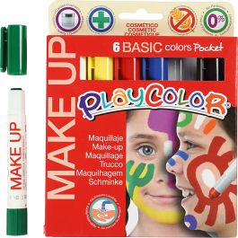 Maquillage Playcolor, ass. de couleurs, 6x5 gr/ 1 Pq. [HOB-76300]