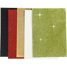 Feuilles de mousse EVA, A5, feuille 148x210 mm, ép. 2 mm, 5 flles/ 1 Pq. [HOB-769011]