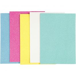 Feuilles de mousse EVA, A5, feuille 148x210 mm, ép. 2 mm, 5 flles/ 1 Pq. [HOB-769012]