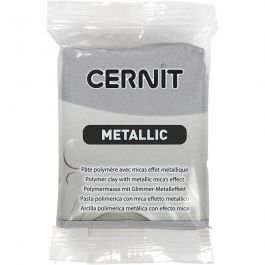 Cernit, zilver (080), 56 gr/ 1 doos [HOB-78123]