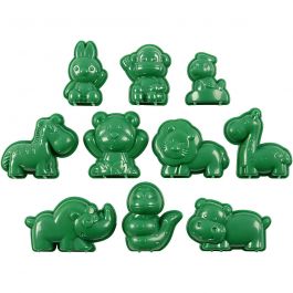Vormpjes, dieren, afm 4-7 cm, 10 stuk/ 1 doos [HOB-78271]