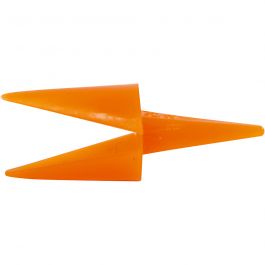 Becs de poules, L : 30 mm, orange, 50 pièces/ 1 Pq. [HOB-78279]