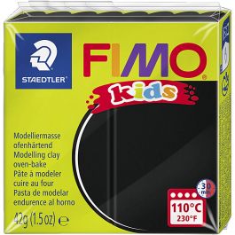 FIMO® Kids Boetseerklei, zwart, 42 gr/ 1 doos [HOB-78533]