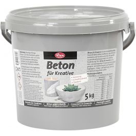 Hobbybeton, grijs, 5000 gr/ 1 doos [HOB-78666]