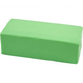 Pâte à Modeler , dim. 13x6x4cm, vert néon, 500 gr/ 1 Pq. [HOB-78688]