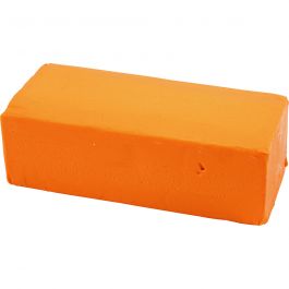 Pâte à Modeler , dim. 13x6x4cm, orange néon, 500gr/ 1 Pq. [HOB-78689]
