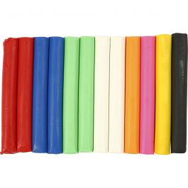 Pâte à Modeler , ass. de couleurs, 200 gr/ 1 Pq. [HOB-786950]