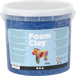 Foam Clay®, blauw, 560 gr/ 1 emmer [HOB-78822]