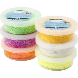 Foam Clay®, voorjaarskleuren, 6x14 gr/ 1 doos [HOB-78845]