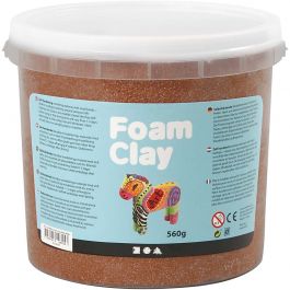 Foam Clay®, bruin, 560 gr/ 1 emmer [HOB-78869]