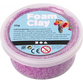 Foam Clay®, neon paars, 35 gr/ 1 Doosje [HOB-78925]