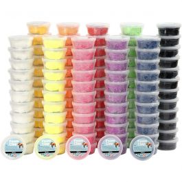 Foam Clay®, ass. de couleurs, 10x12 boîte/ 1 Pq. [HOB-78956]