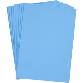 Feuille De Mousse EVA, A4, feuille 210x297 mm, ép. 2 mm, bleu clair, 10 flles/ 1 Pq. [HOB-79039]