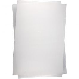 Vellen krimpfolie, vel 20x30 cm, dikte 0,3 mm, transparant glans, 100 vel/ 1 doos [HOB-79087]