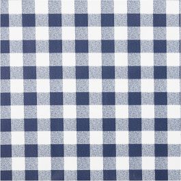 Toile cirée, à carreaux, L: 140cm, bleu, blanc, 20 m/ 1 rouleau [HOB-805590]