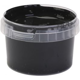 Peinture au Doigt, noir, 250 ml/ 1 flacon [HOB-630184]