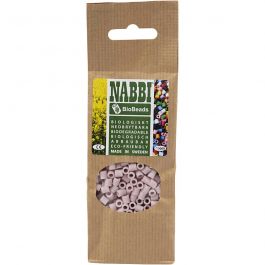 BioBeads van NABBI, afm 5x5 mm, gatgrootte 2,5 mm, medium, lichtrood, 1000 stuk/ 1 doos [HOB-9067646]